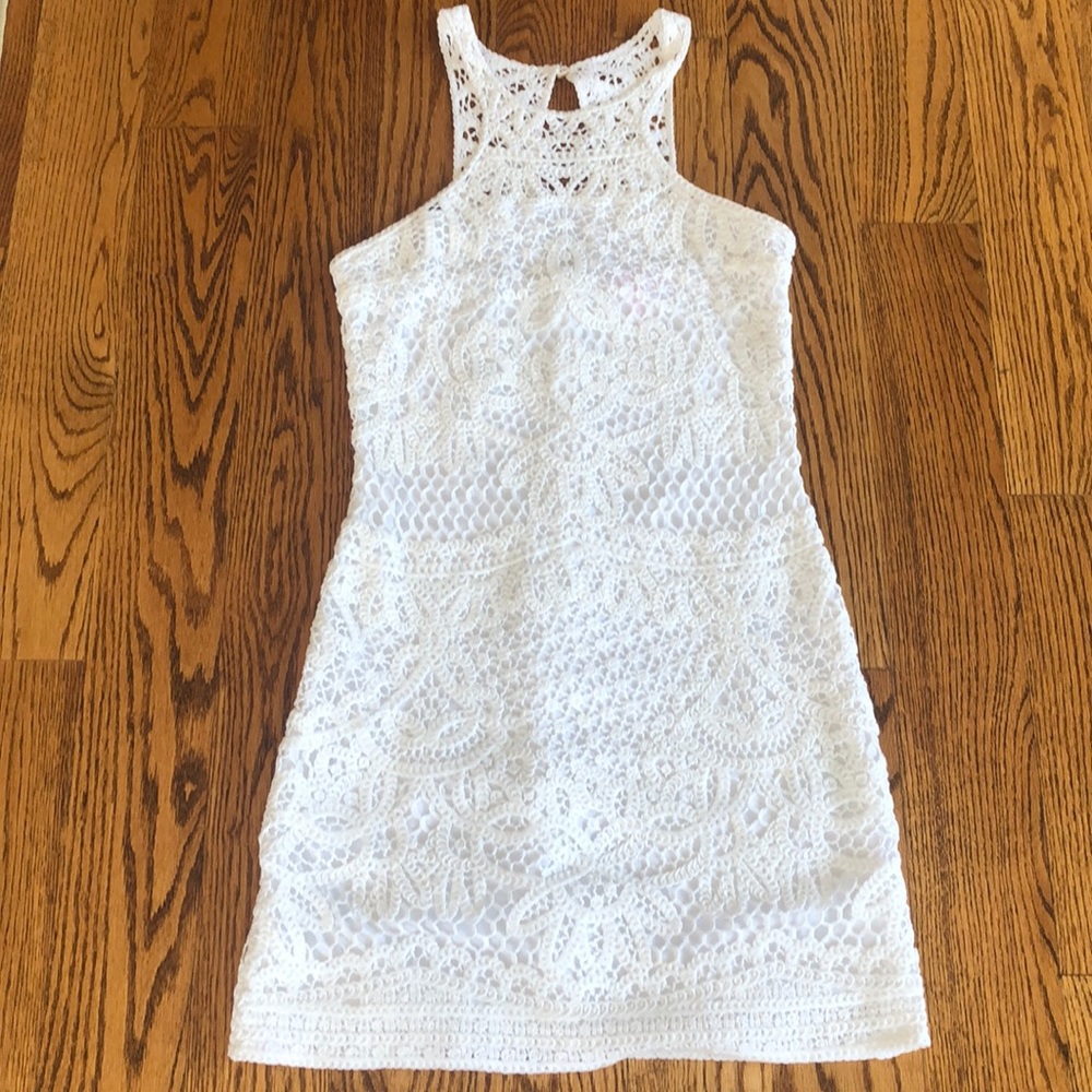 Lilly Pulitzer White Lace Dress